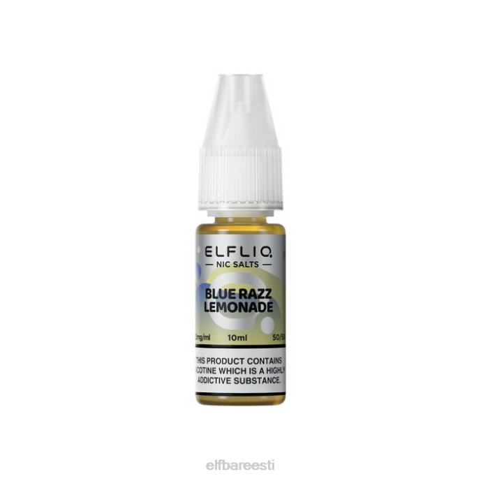 elfbar elfliq blue razz limonaadi nic soolad - 10ml-10mg/ml 46F6R217