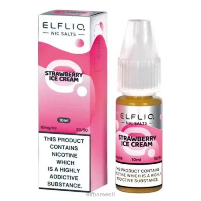 elfbar elfliq nic soolad - maasika lumi - 10ml-10mg/ml 46F6R182