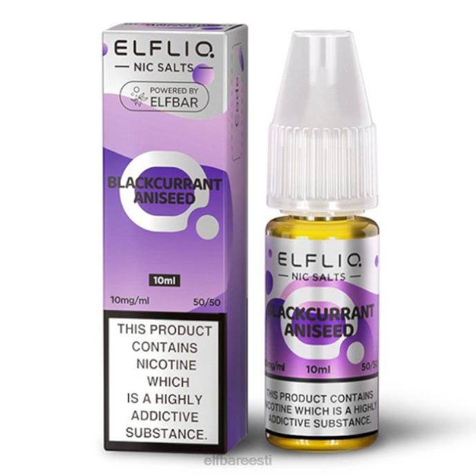 elfbar elfliq nic soolad - mustsõstra aniis - 10ml-20mg/ml 46F6R178