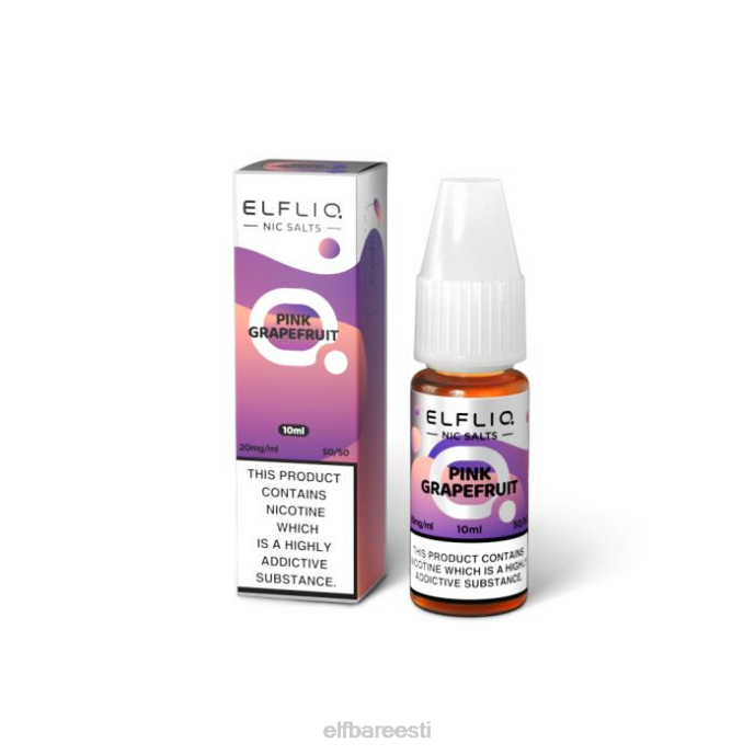 elfbar elfliq roosa greibi niksoolad - 10ml-20mg/ml 46F6R203