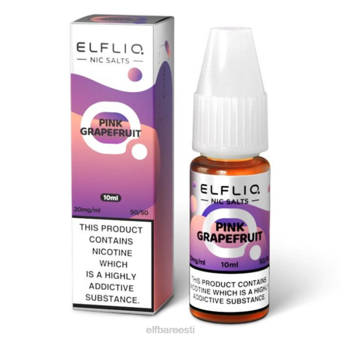 elfbar elfliq roosa greibi niksoolad - 10ml-5mg 46F6R201