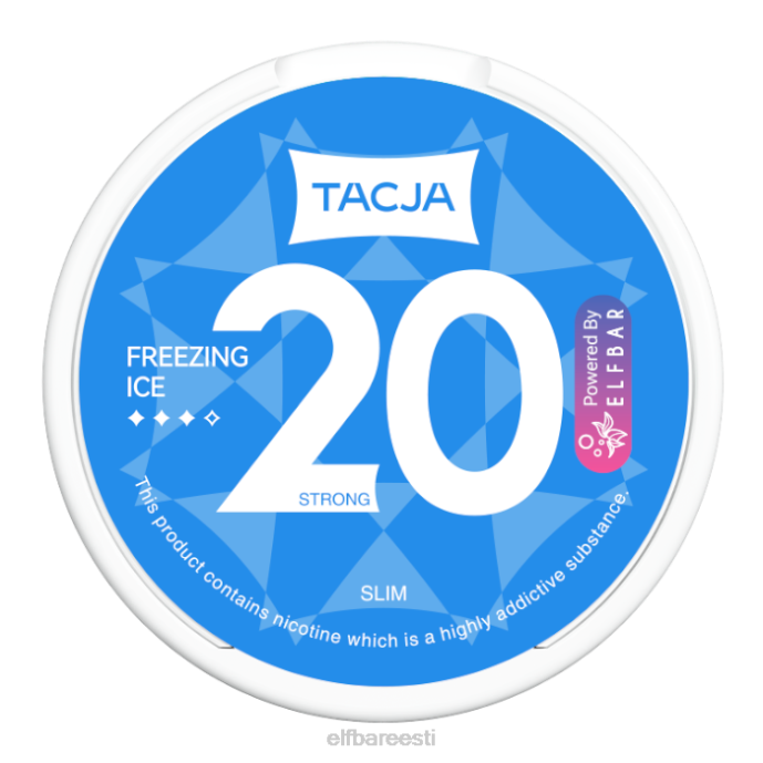elfbar tacja nikotiini kott - külmutav jää - 1 tk-20 mg/g 46F6R230