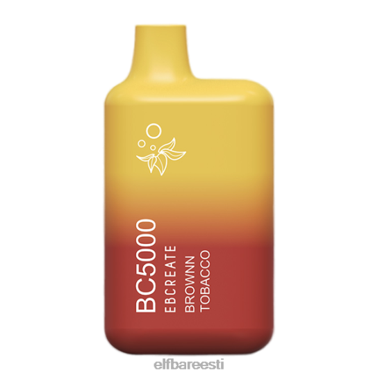 ZH4NX22 ELFBAR brownn tobacco bc5000 tarbija - 40mg - üksik