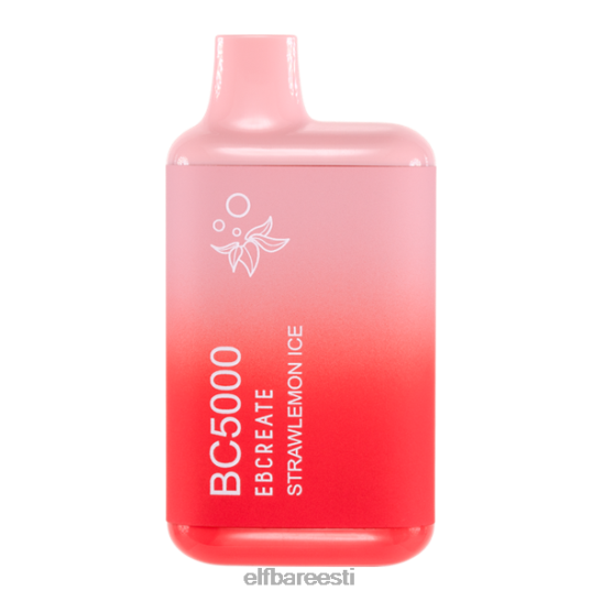 ZH4NX51 ELFBAR strawlemon ice bc5000 tarbija - 40mg - üksik