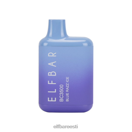 ZH4NX55 ELFBAR blue razz ice 3500 tarbija - ühekordne - 50mg