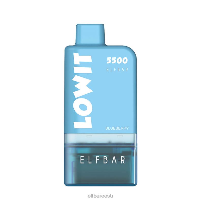 24H0X126 ELFBAR eeltäidetud taskukomplekt lowit 5500 2%nic sinine vaarikas