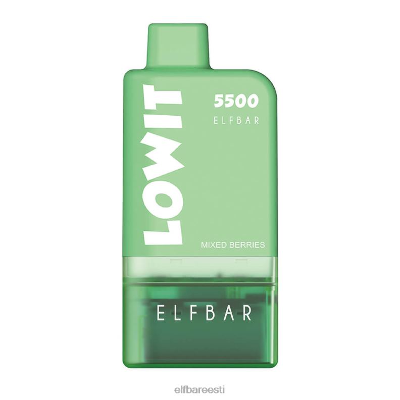 24H0X129 ELFBAR eeltäidetud taskukomplekt lowit 5500 2%nic segatud marjad