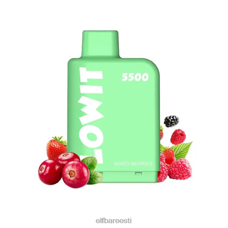 24H0X139 ELFBAR eeltäidetud pod lowit 5500 pahvi 2%nic kiivi kannatuspuu guajaav