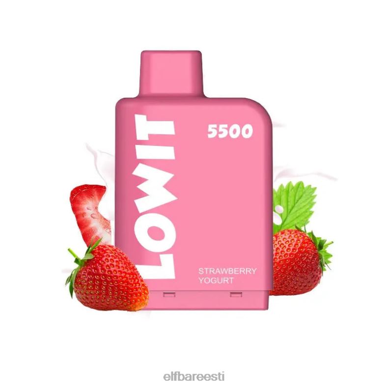 24H0X147 ELFBAR eeltäidetud pod lowit 5500 pahvi 2%nic maasika jogurt