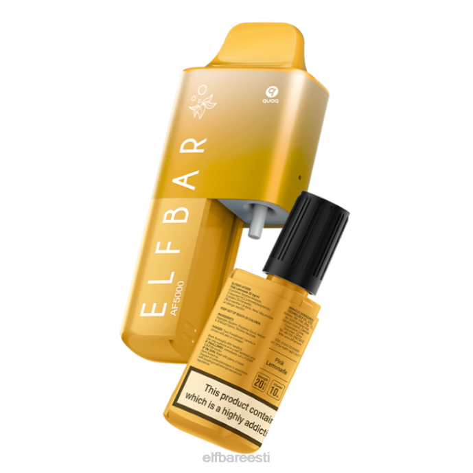 elfbar af5000 eeltäidetud komplekt - 20 mg 46F6R54 roosa limonaad