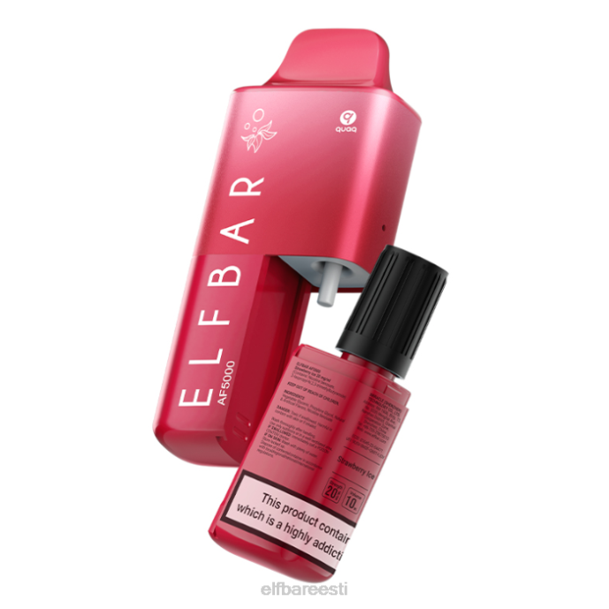 elfbar af5000 eeltäidetud komplekt - 20 mg 46F6R60 maasikajää