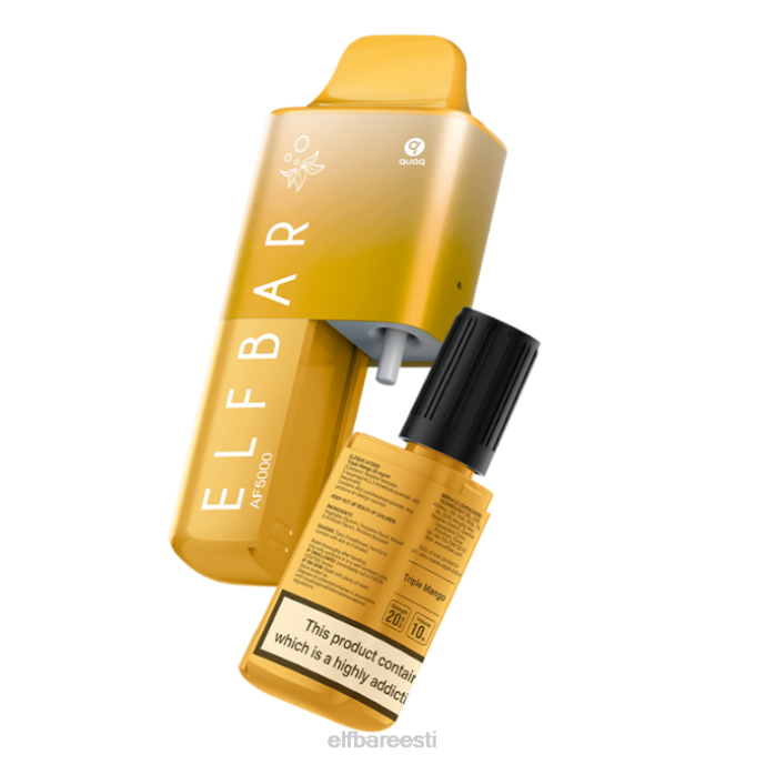 elfbar af5000 eeltäidetud komplekt - 20 mg 46F6R62 kolmekordne mango
