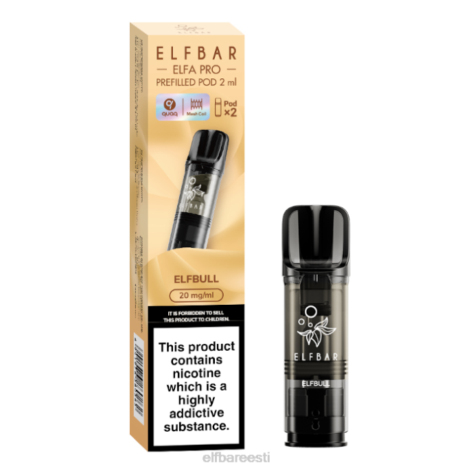 elfbar elfa pro eeltäidetud kaunad - 20mg - 2tk 46F6R101 päkapiku turbo