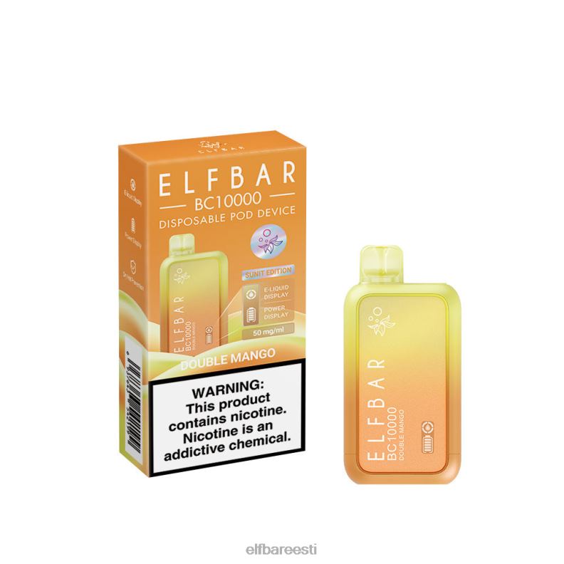24H0X11 ELFBAR parima maitsega ühekordne vape bc10000 tippmüük topelt mango
