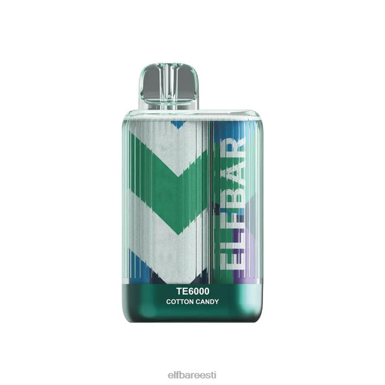 24H0X88 ELFBAR ühekordsed vape te6000 pahvid suhkruvatt