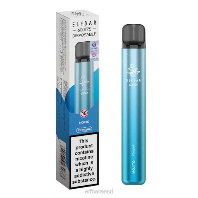 elfbar 600v2 ühekordne vape - 20mg 46F6R17 mojito